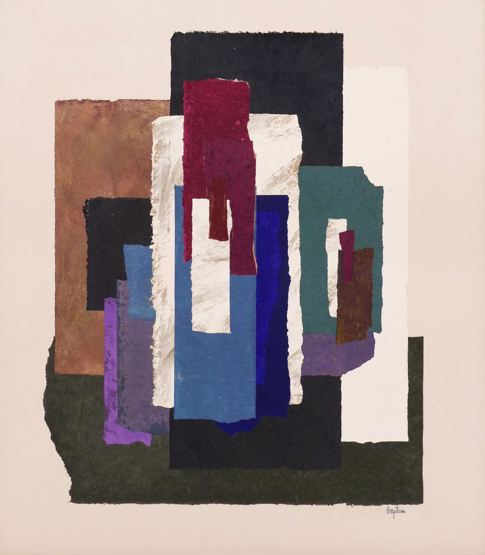 Marilyn Bergstrom ''Fragments in Time'' Collage (1 of 2)