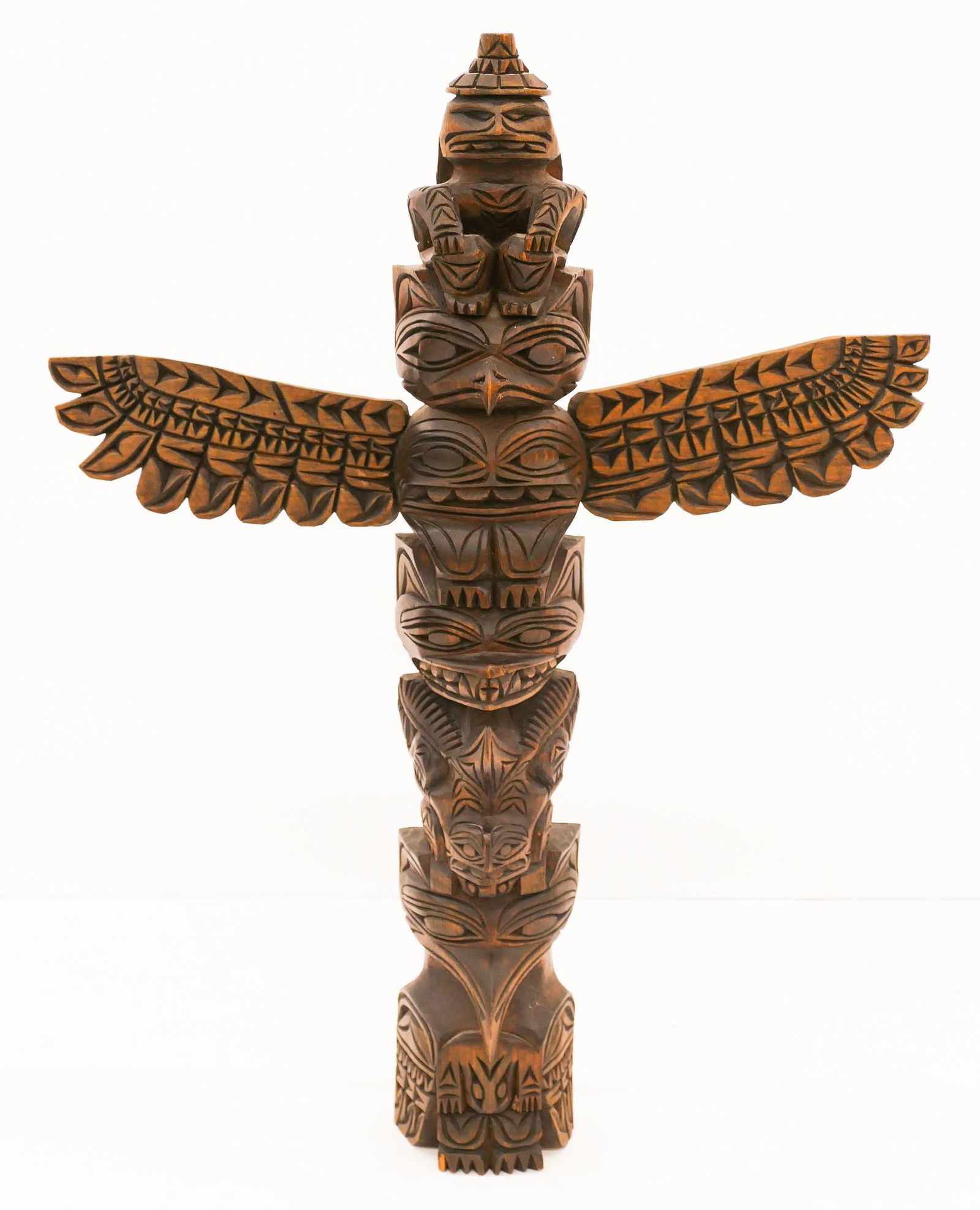 Sam Williams Thunderbird Totem Pole Model (1 of 2)