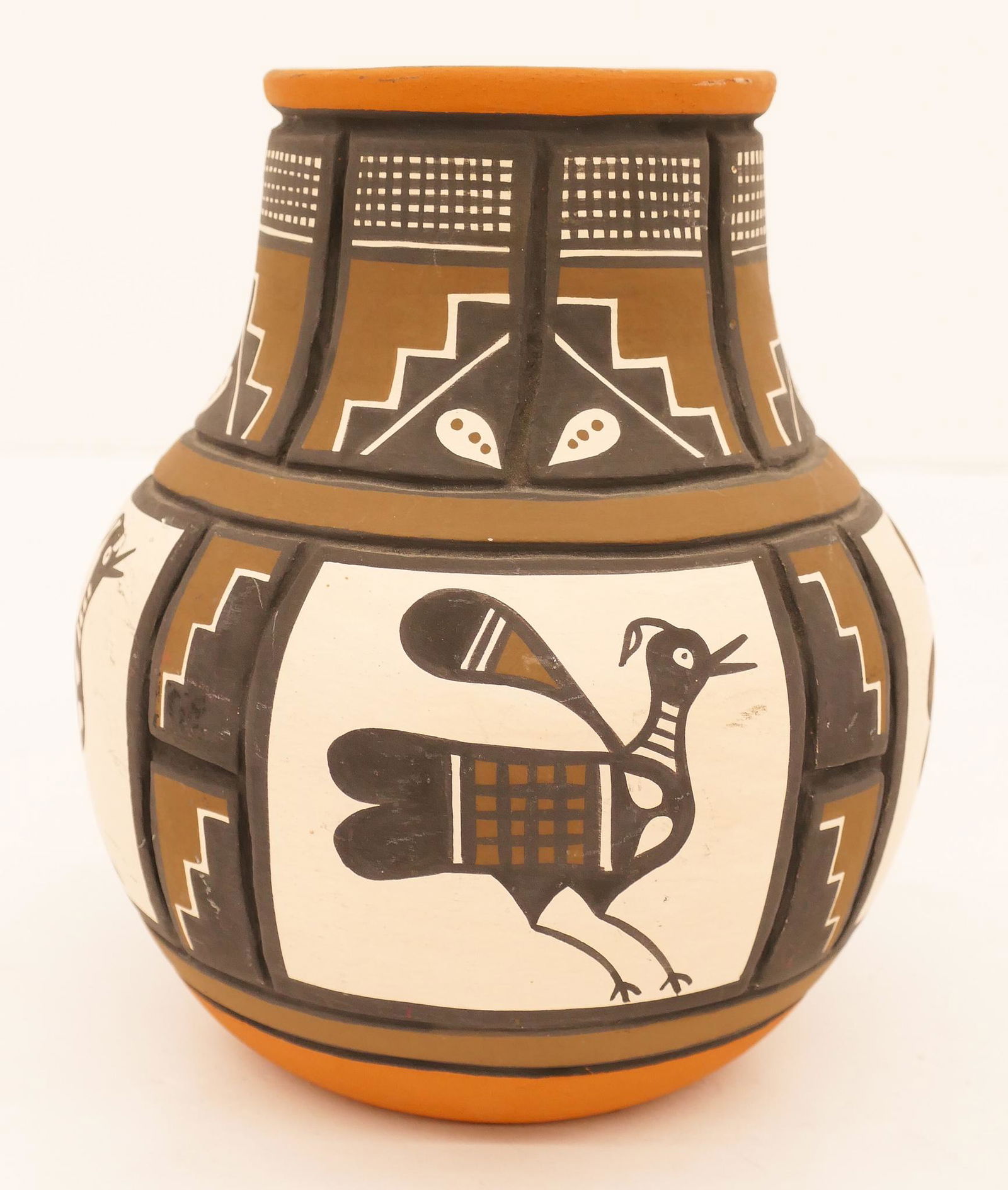 Thomas Tenorio Santa Domingo Pottery Olla (1 of 2)