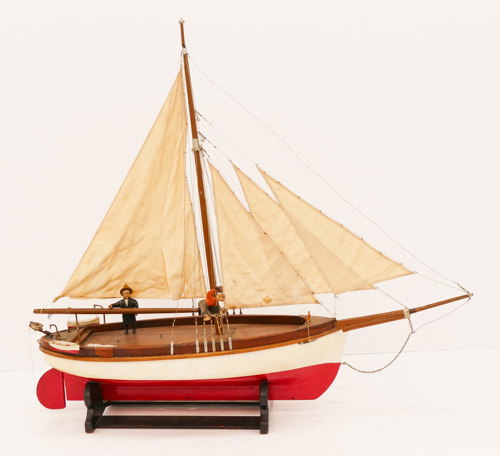 Einard Olson Folk Art Sailboat Model (1 of 5)