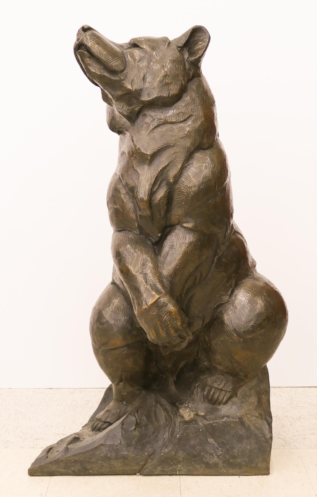 Dan Ostermiller ''Young Grizzly'' 1996 Bronze Sculpture (1 of 4)