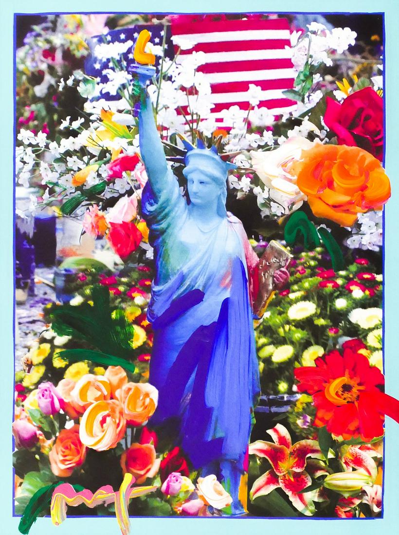 Peter Max ''Land of the Free, Home of the Brave'' Mixed (1 of 2)
