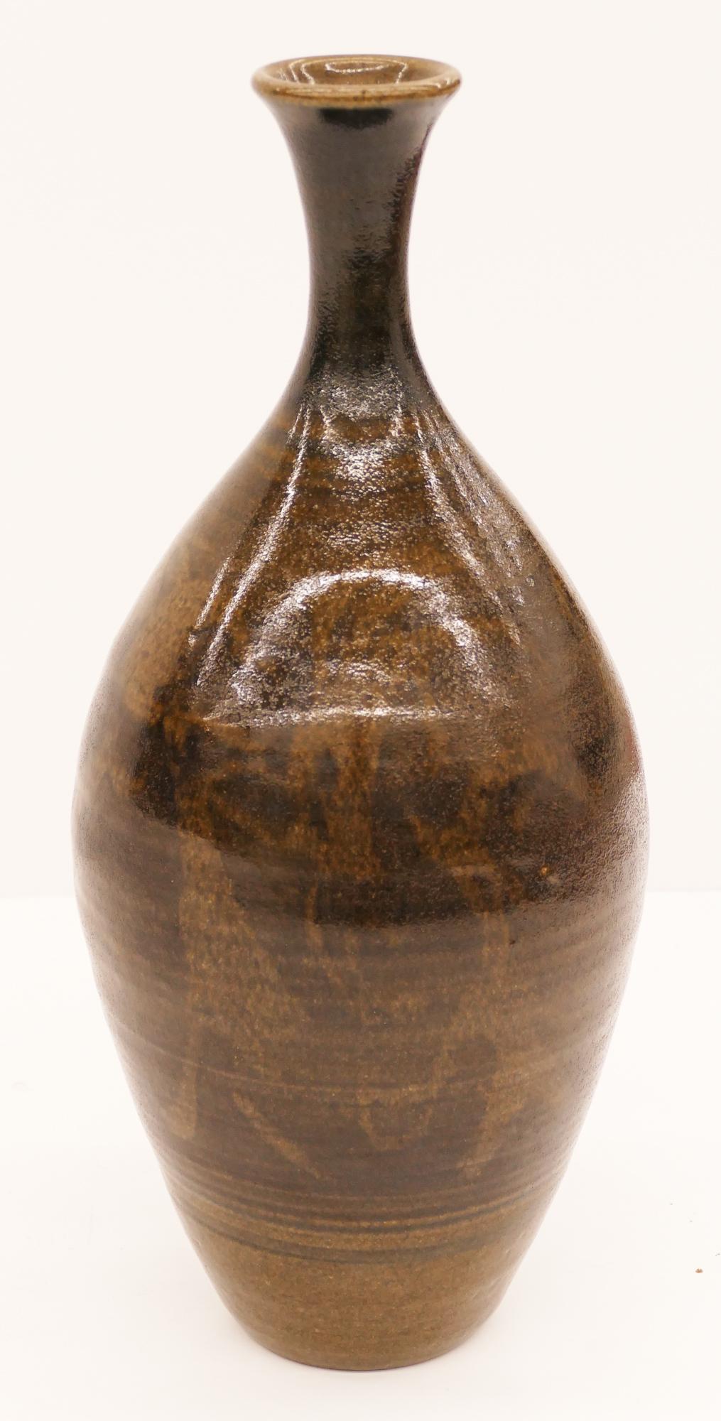 Peter Callas Wax Resist Decorated Vase (1 of 3)