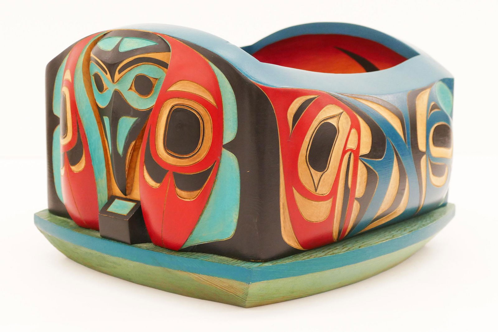 Ken Mowatt ''Bulge Box'' Painted Cedar (1 of 6)