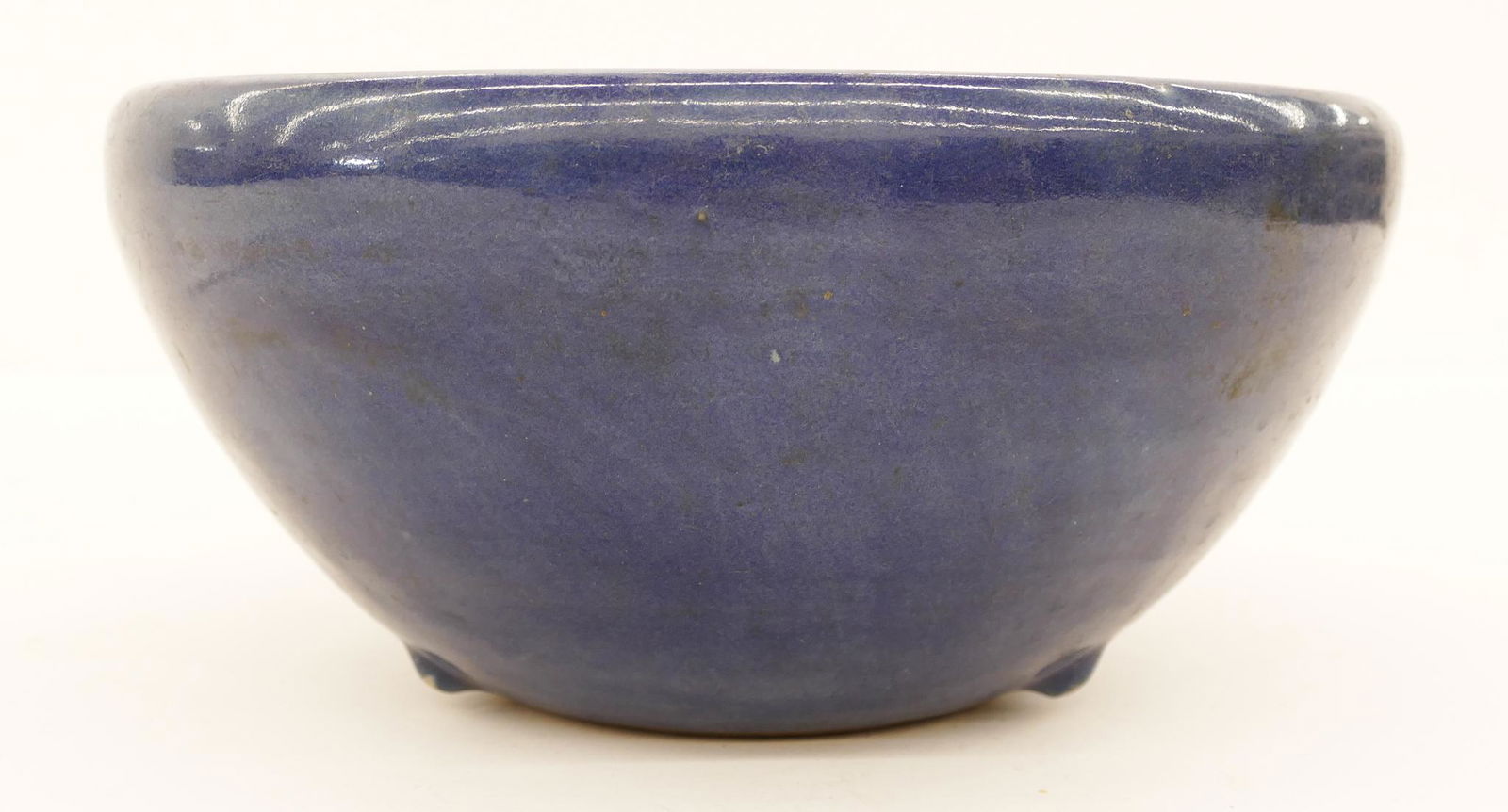 Chinese Qing Blue Monochrome Planter (1 of 3)