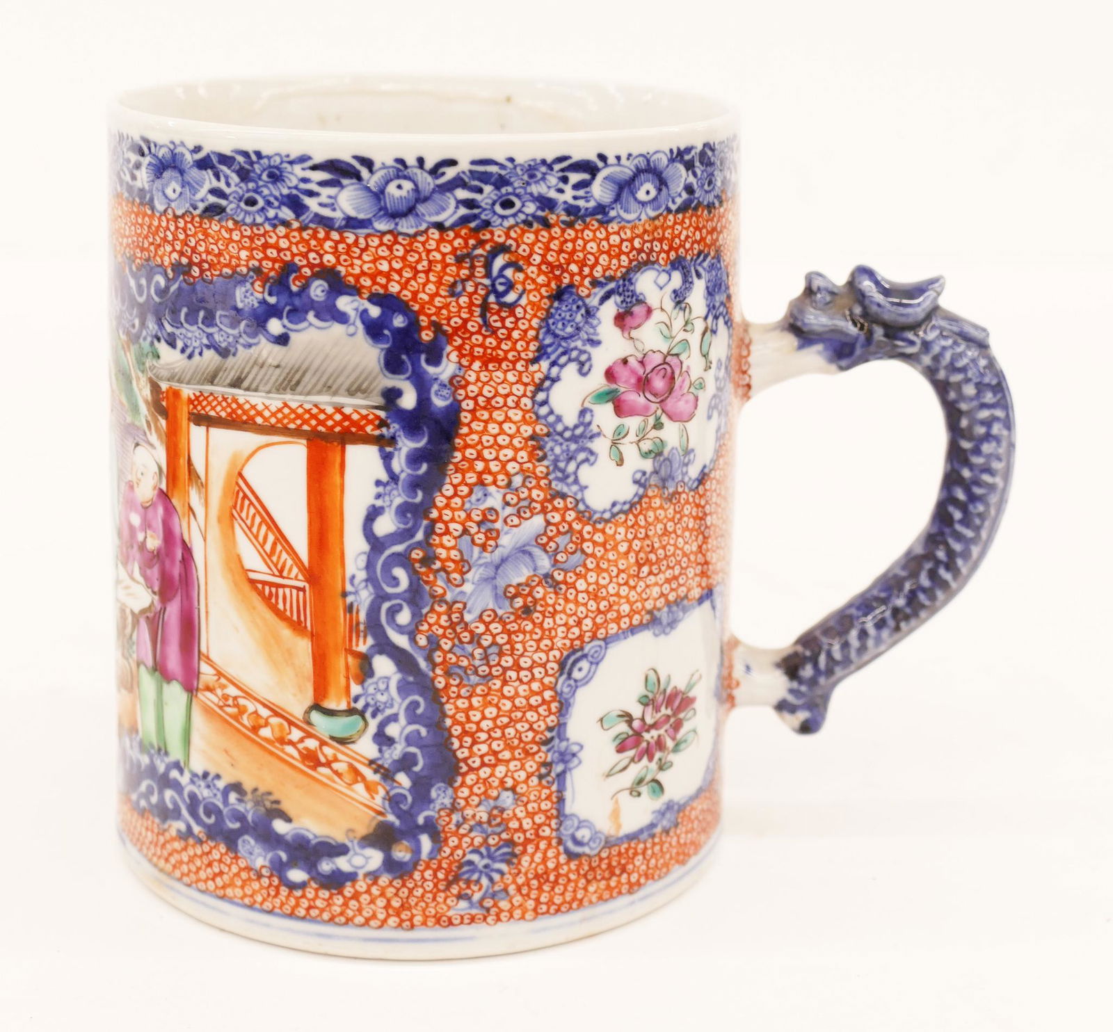 Chinese 18th Cent. Export Large Mug (1 of 2)