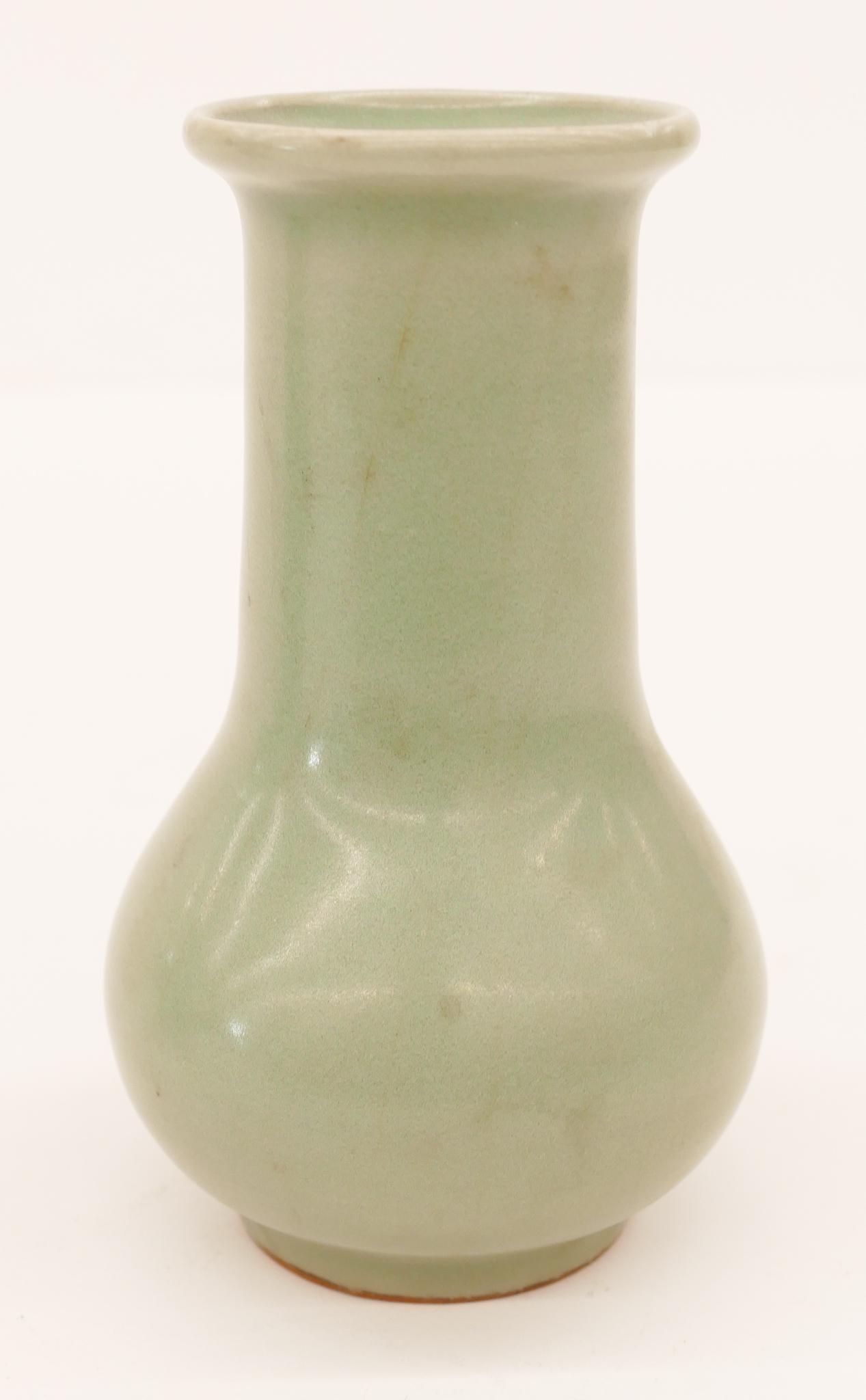 Chinese Longquan Celadon Small Vase (1 of 3)