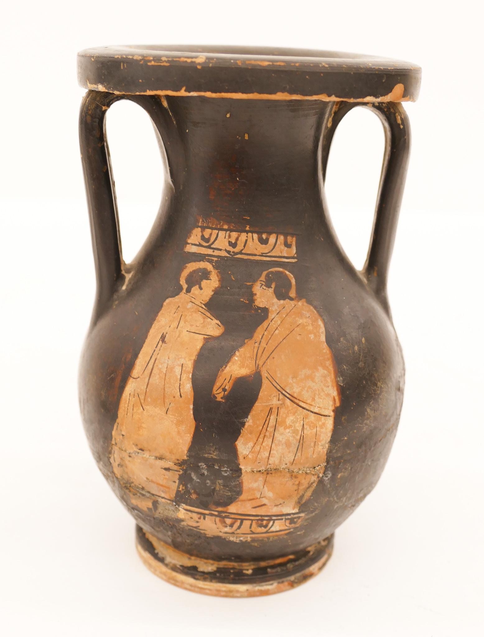 Ancient Greek Apulian Red Figure Pelike (1 of 3)