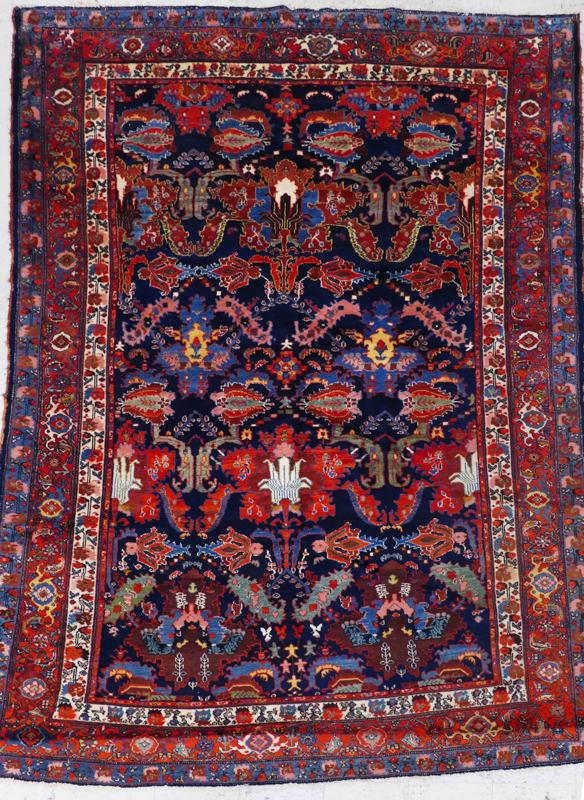 Antique Persian Floral Oriental Rug (1 of 6)