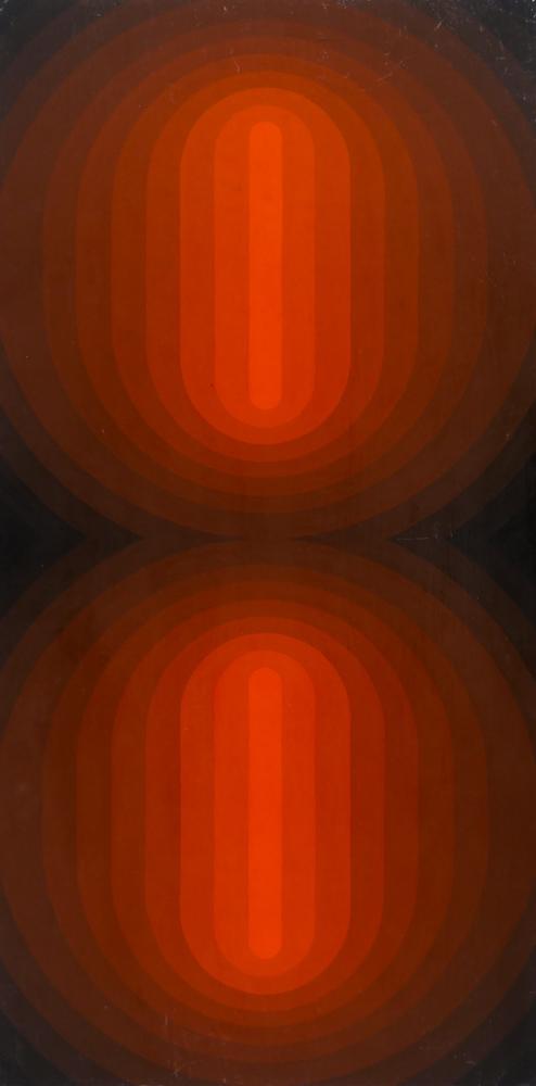 Wendell Brazeau ''Red Lights'' Acrylic (1 of 2)