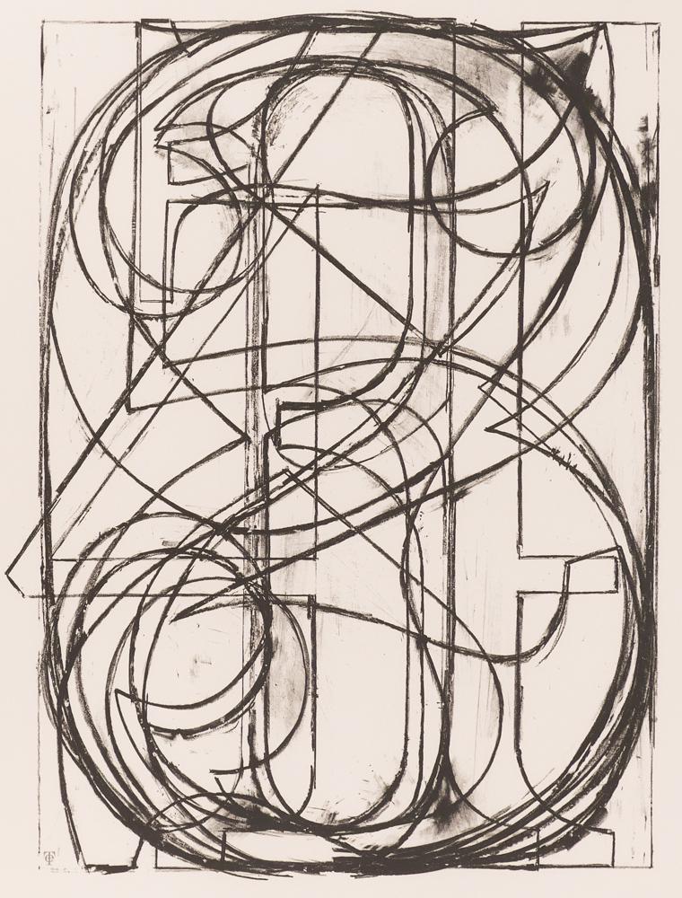 Jasper Johns ''0 through 9'' 1960 Lithograph (1 of 2)