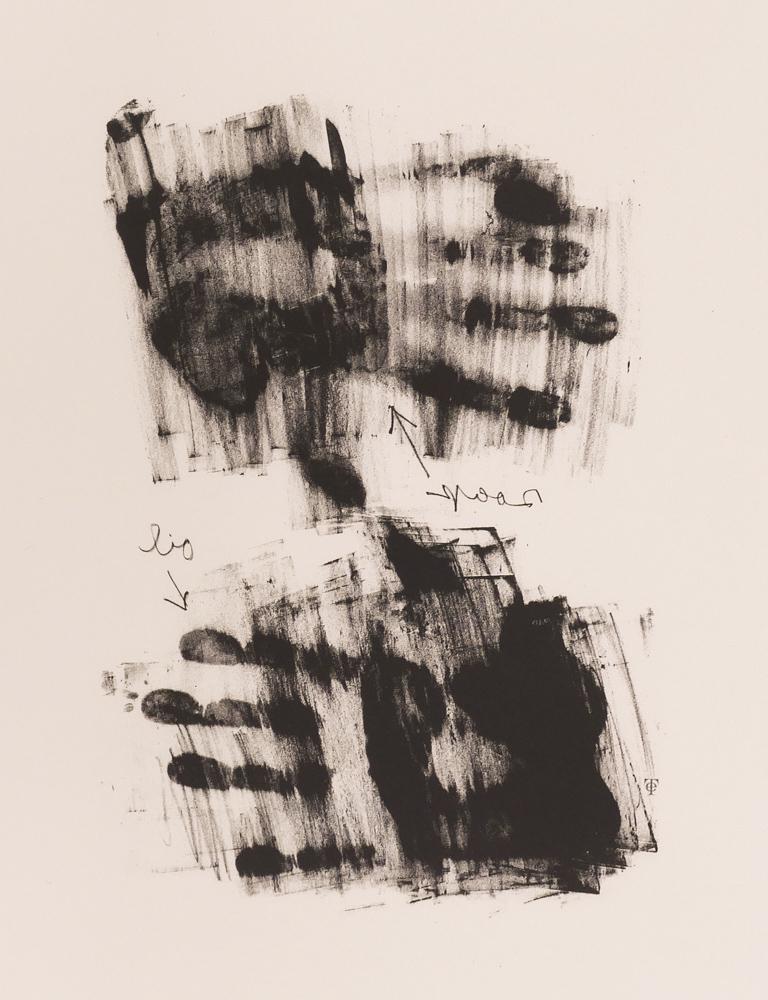 Jasper Johns ''Hand'' 1975 Lithograph (1 of 2)