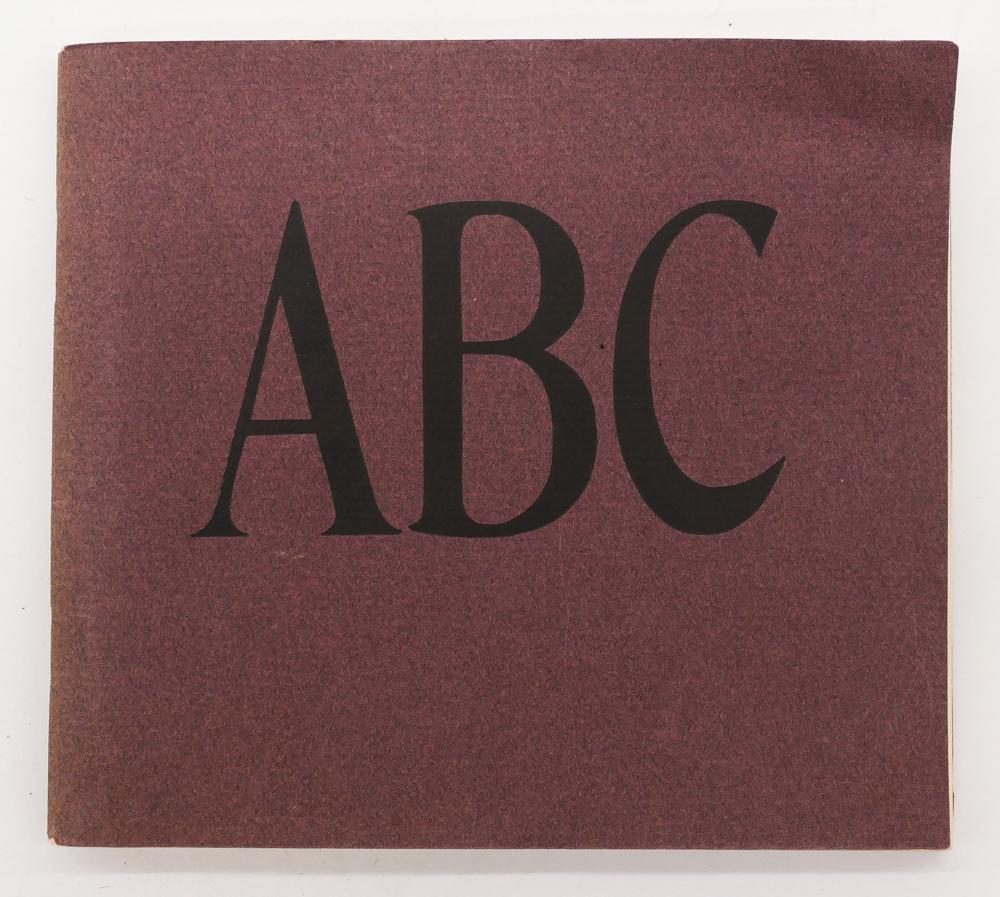 Leonard Baskin ''ABC'' 1958 Woodcut Book (1 of 2)