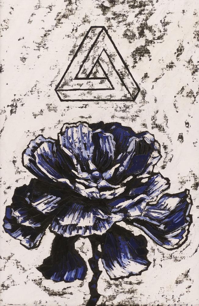 Richard Gilkey ''Poppy'' 1960's Oil (1 of 2)