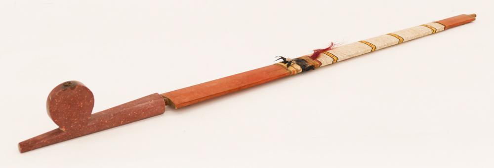 Antique Plains Quilled Catlinite Pipe (1 of 4)