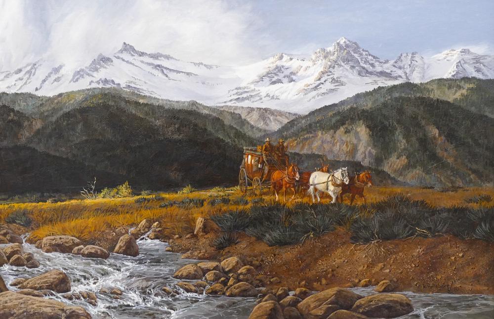 Karin Hollebeke ''At First Light'' Western Oil (1 of 2)