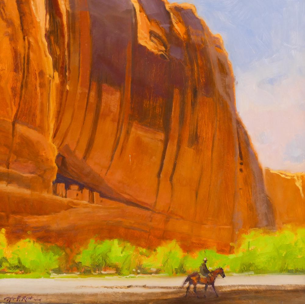 William F. Reese ''Walls of Time'' Western Oil (1 of 2)
