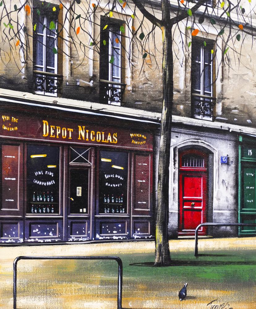 Thomas Pradzynski ''Depot Nicholas'' Oil (1 of 2)