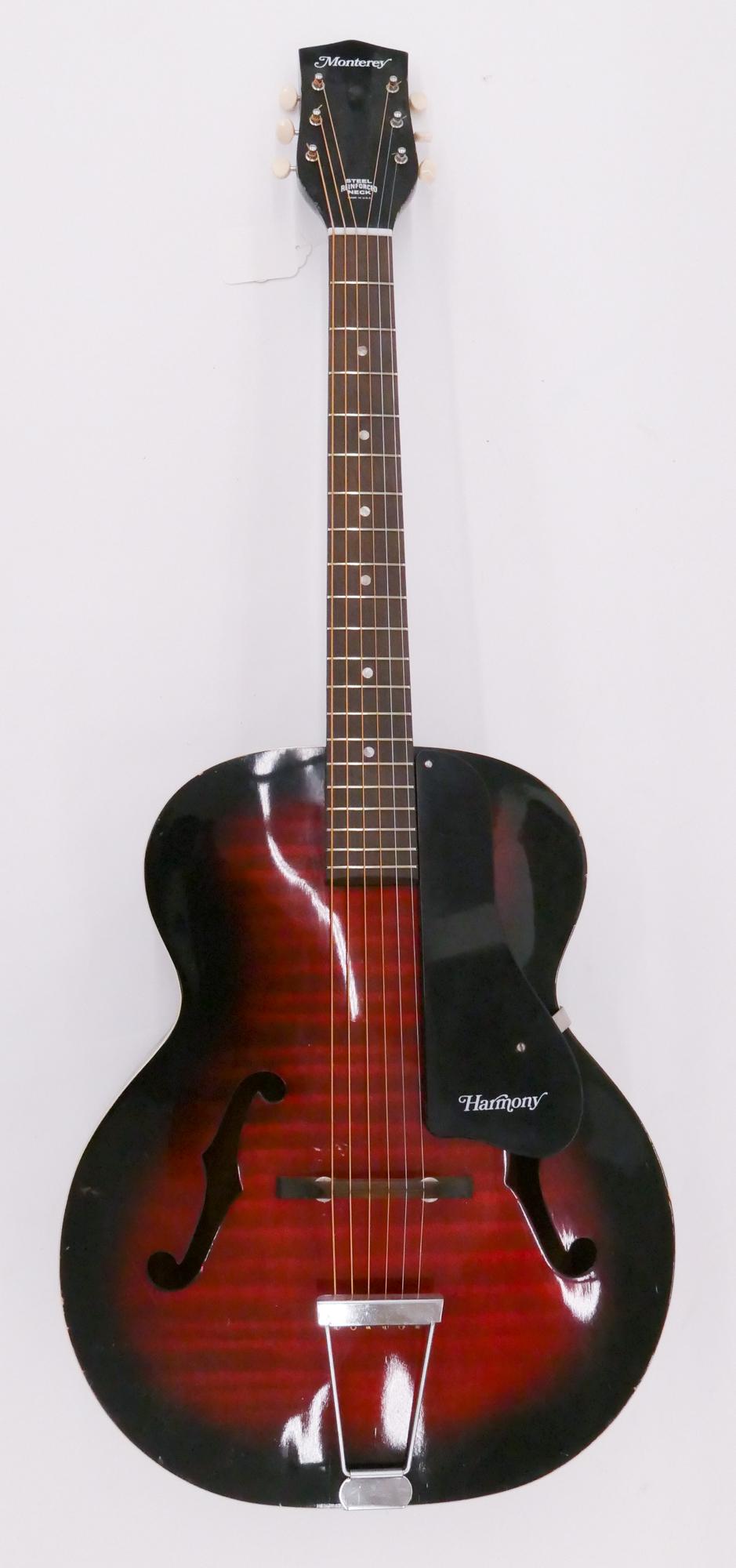 Harmony Monterey H-6450 Archtop Guitar,1970's (1 of 5)