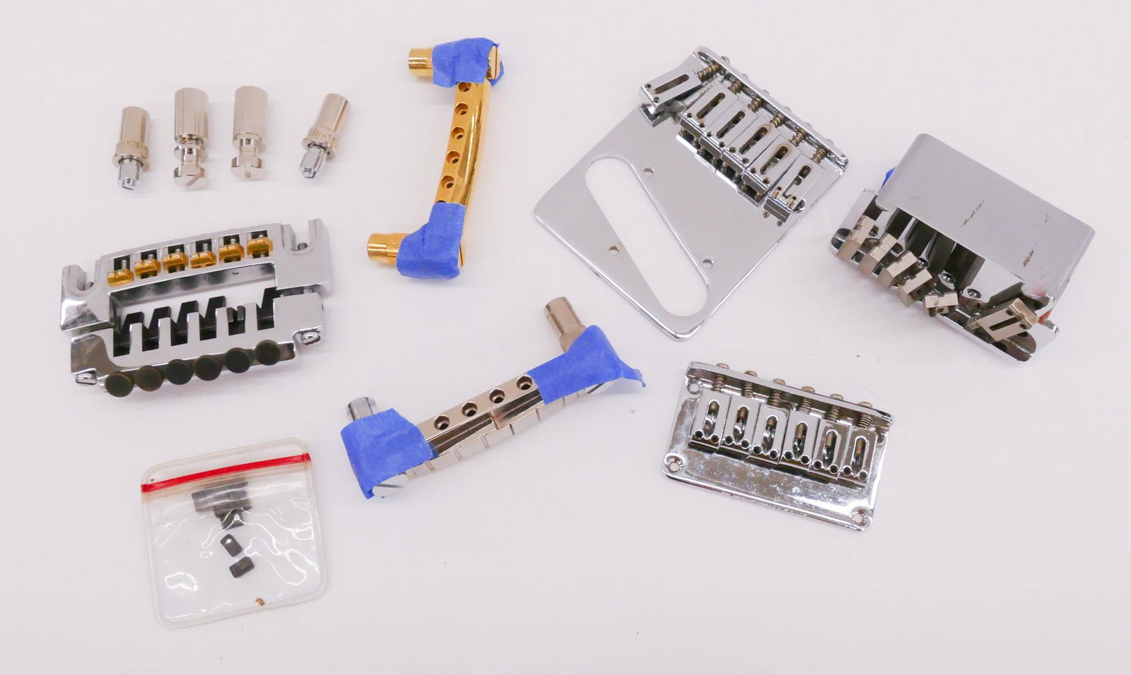 6pc Electric Guitar Bridges (1 of 1)