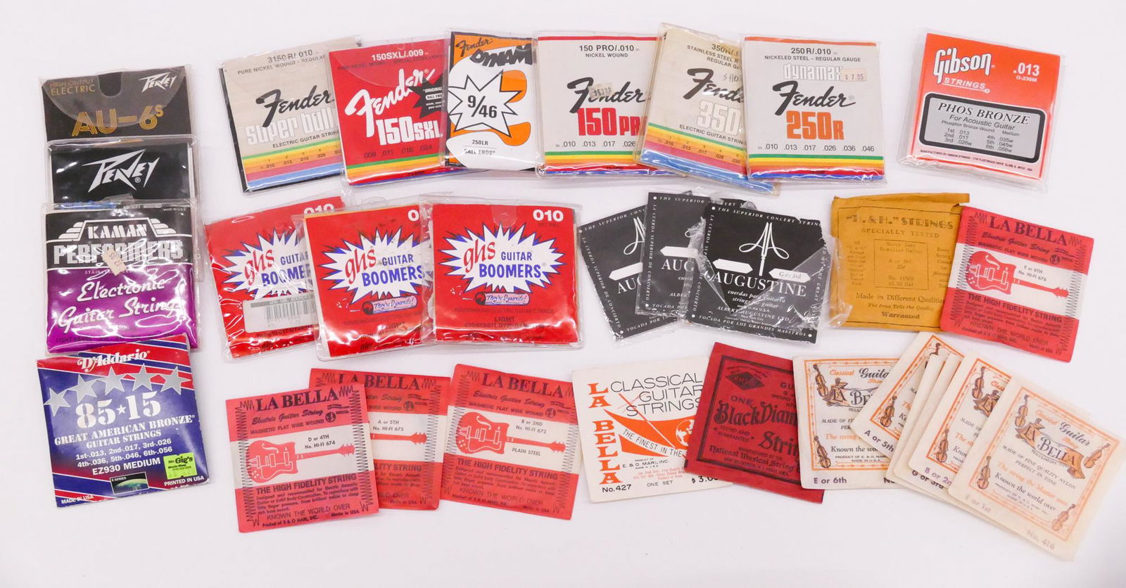 Group Vintage Guitar Strings and Packages (1 of 1)