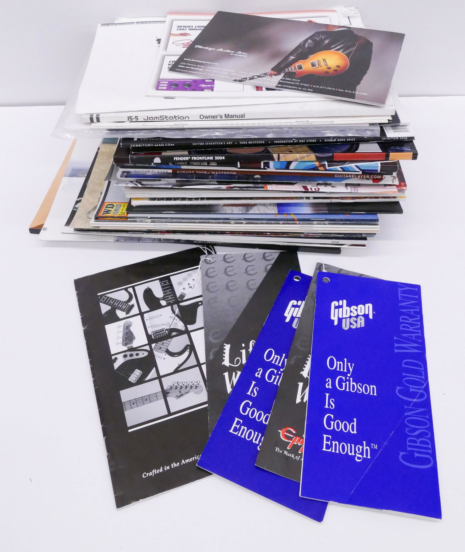 Group Guitar Manufacturer Catalogues & Manuals (1 of 2)