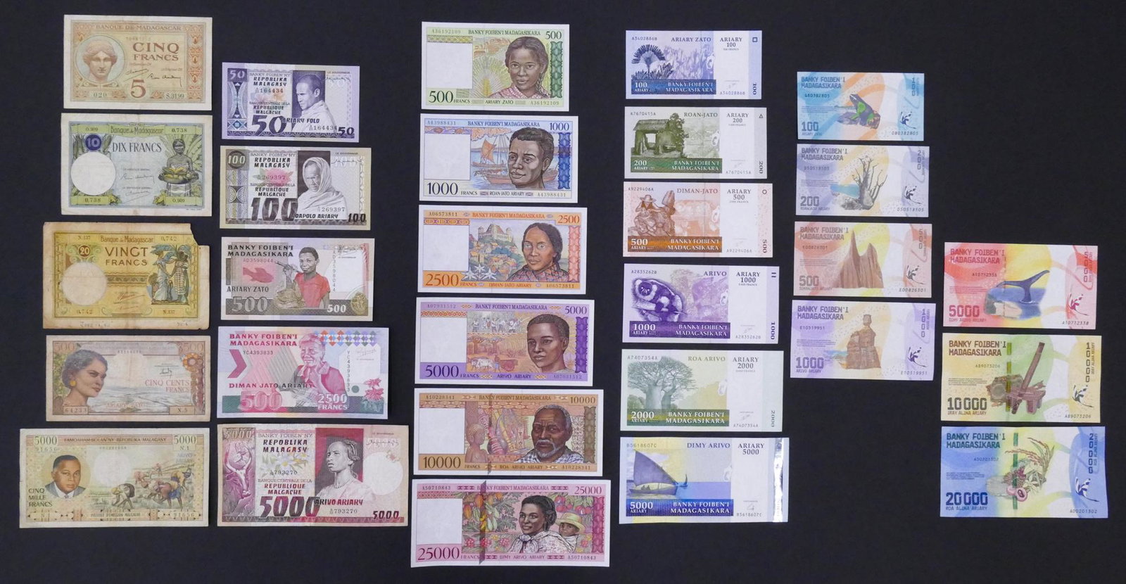 Madagascar. 29pc 1937-2017: Madagascar. 29pc 1937-2017.