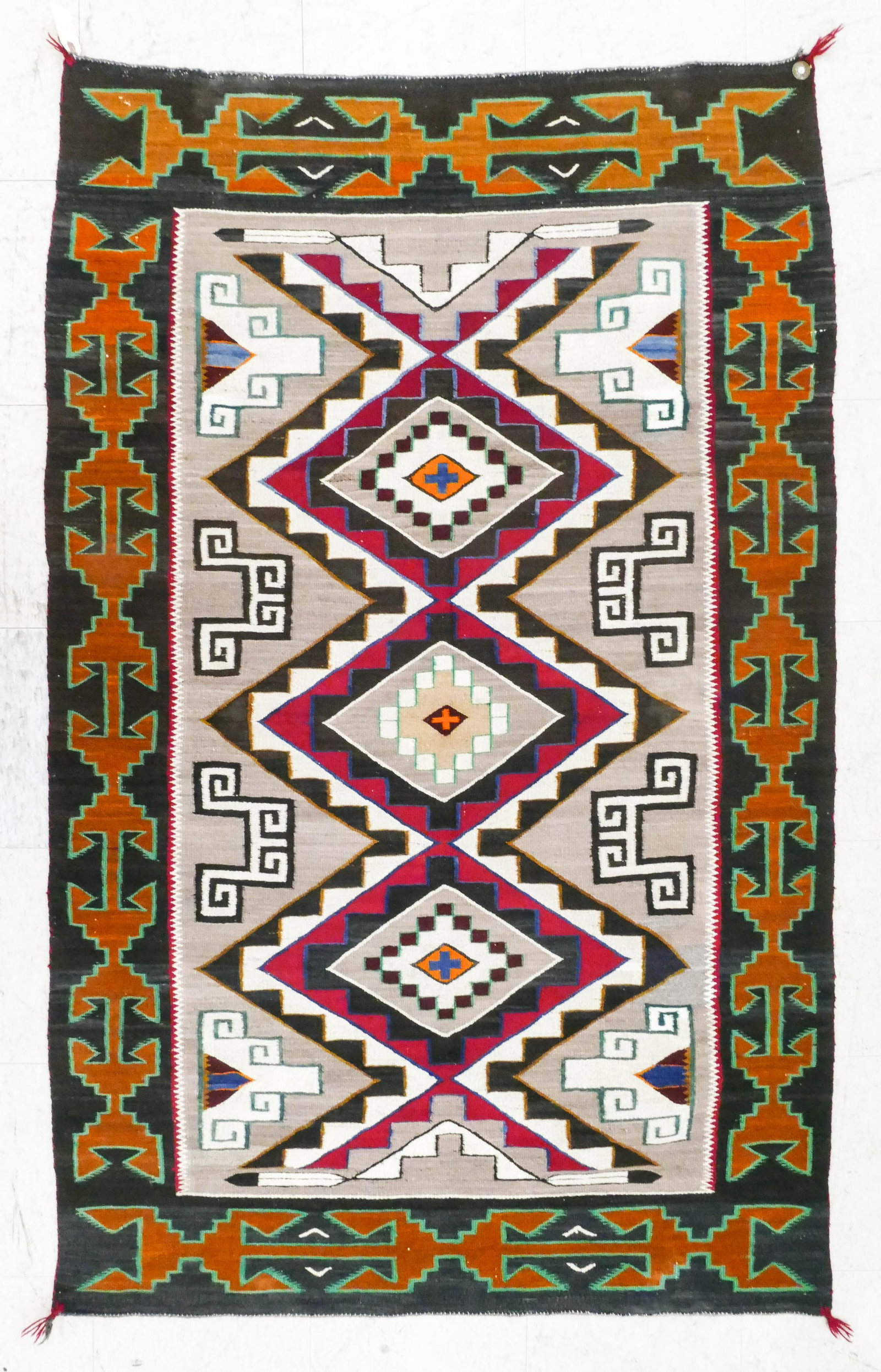 Old Navajo Teec Nos Pos Wool Rug (1 of 2)