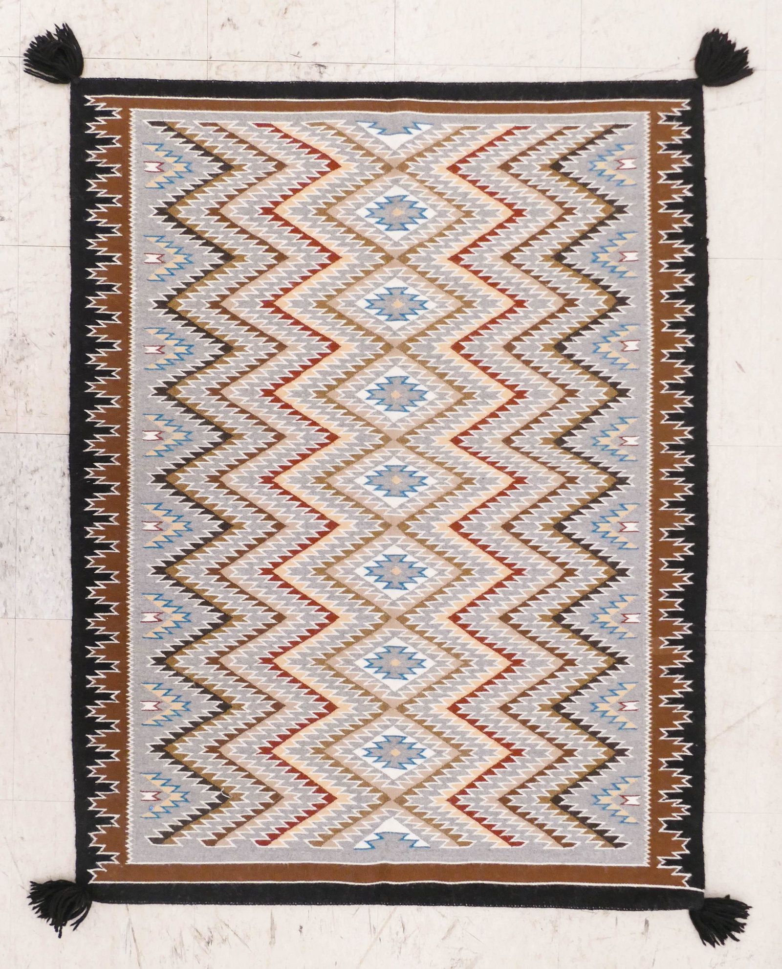 Navajo Eye Dazzler Wool Rug by Emma Lee (1 of 1)