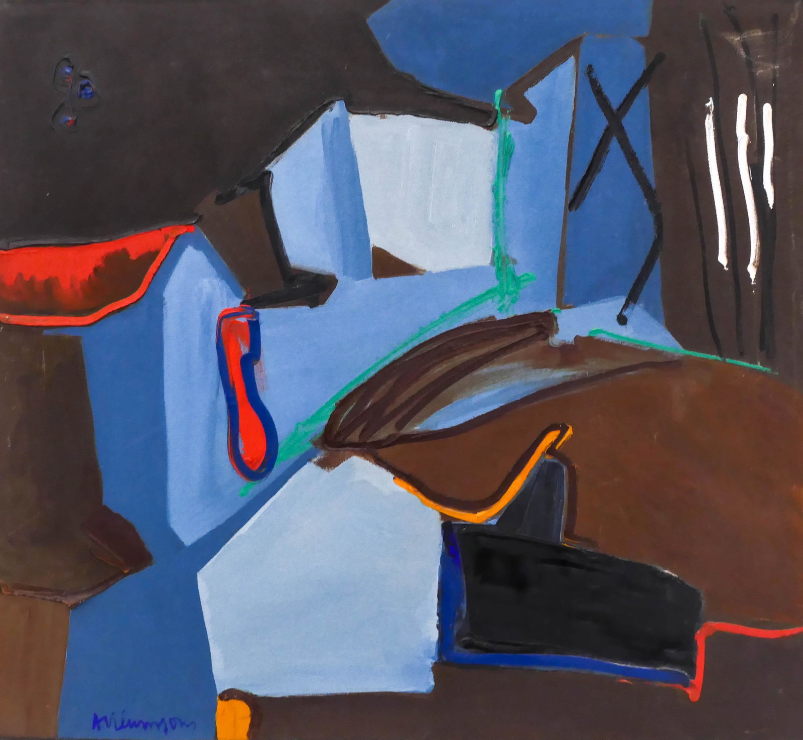 Alex Vilumsons ''The Old Farm'' Oil (1 of 3)