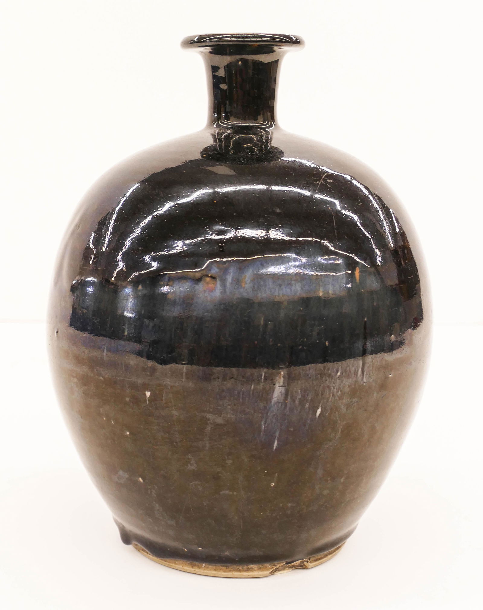 Chinese Qing Henan Black Large Bottle (1 of 3)
