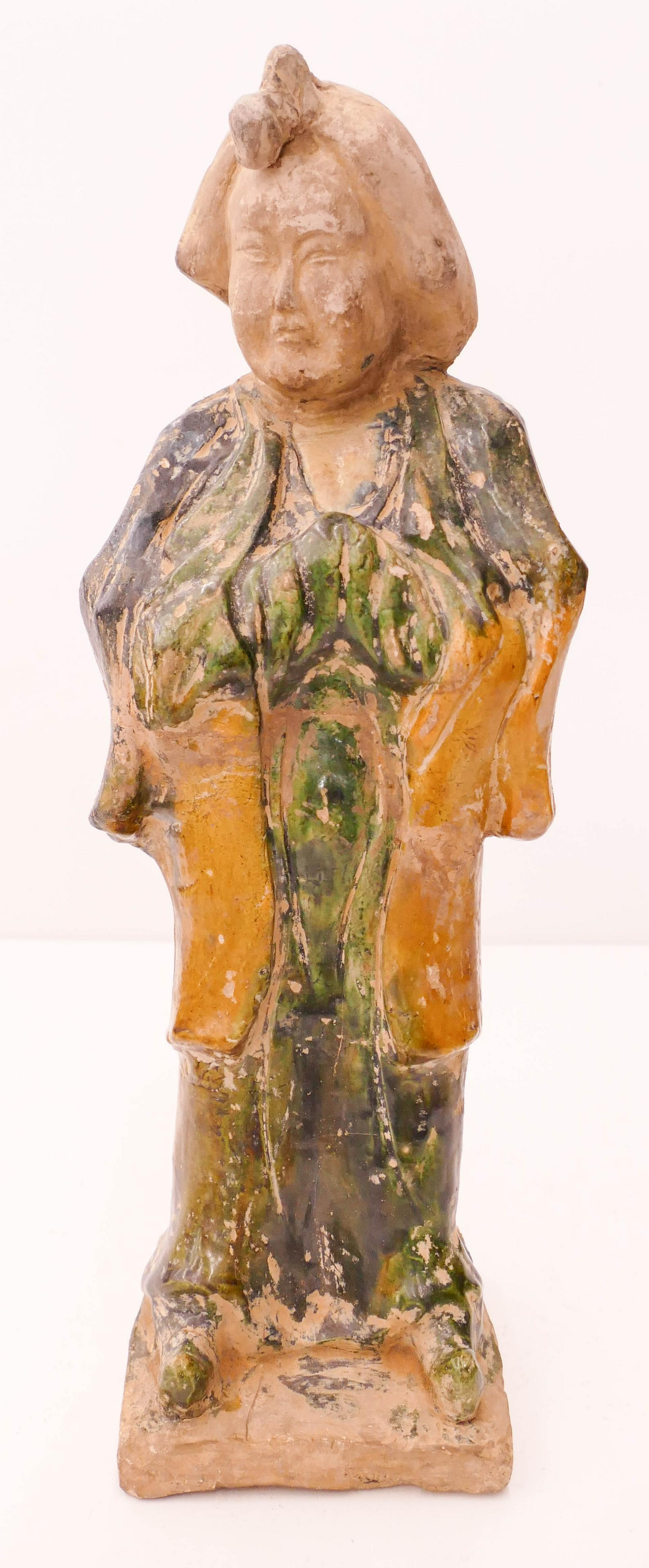 Chinese Tang Sancai Noble Woman Figure (1 of 3)