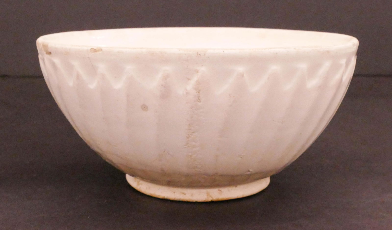 Chinese Song White Glazed Lotus Bowl (1 of 4)