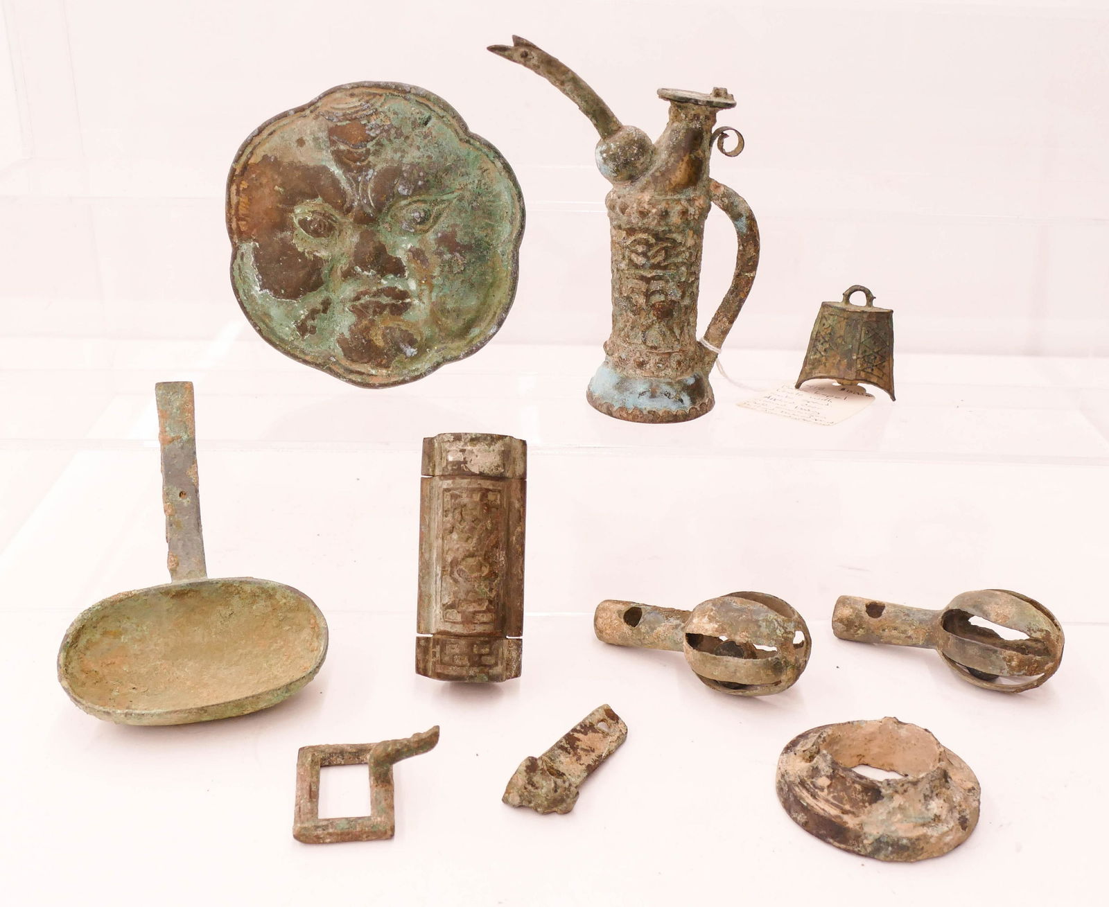 10pc Chinese Ancient Bronze Small Objects (1 of 2)