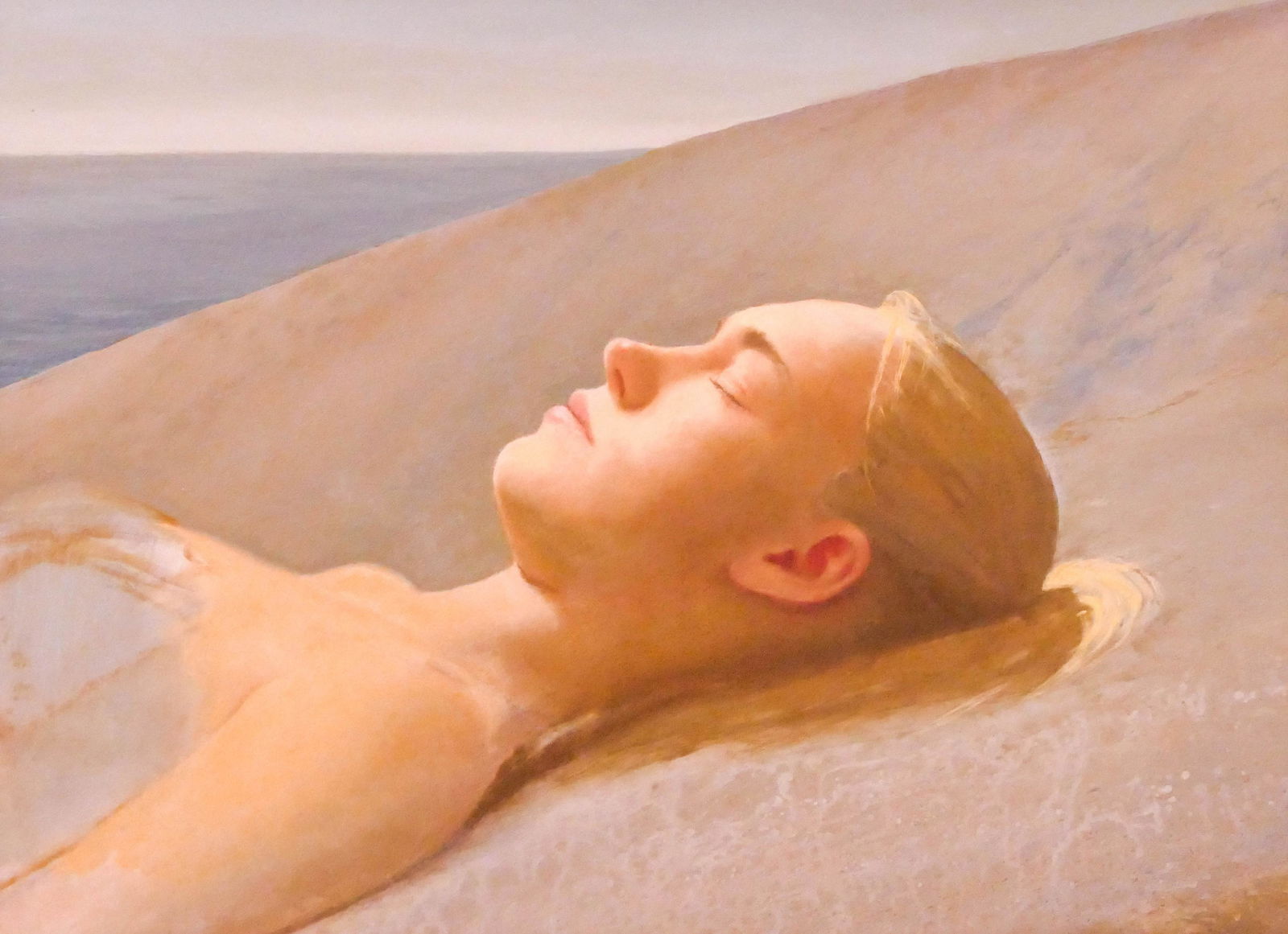 Bo Bartlett ''Awake'' 2002 Oil on Panel (1 of 3)