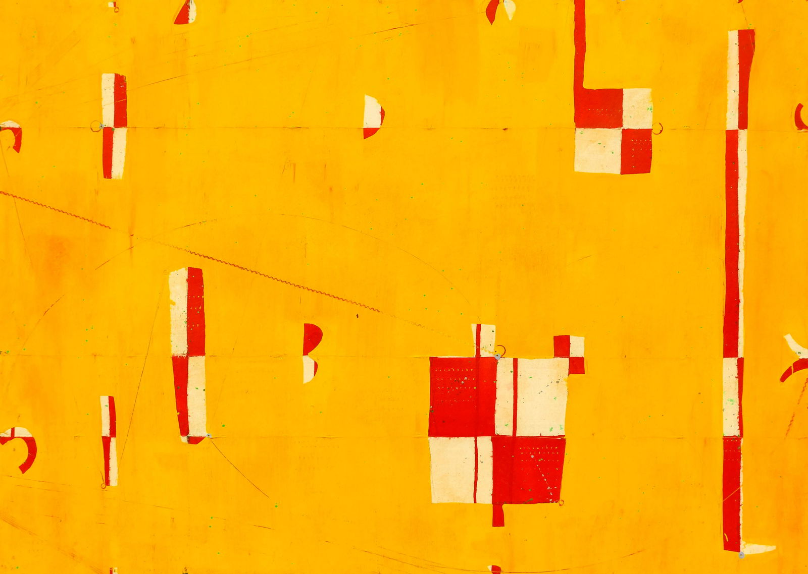 Caio Fonseca ''Pietrasanta PO5, 45'' 2005 Gouache (1 of 4)