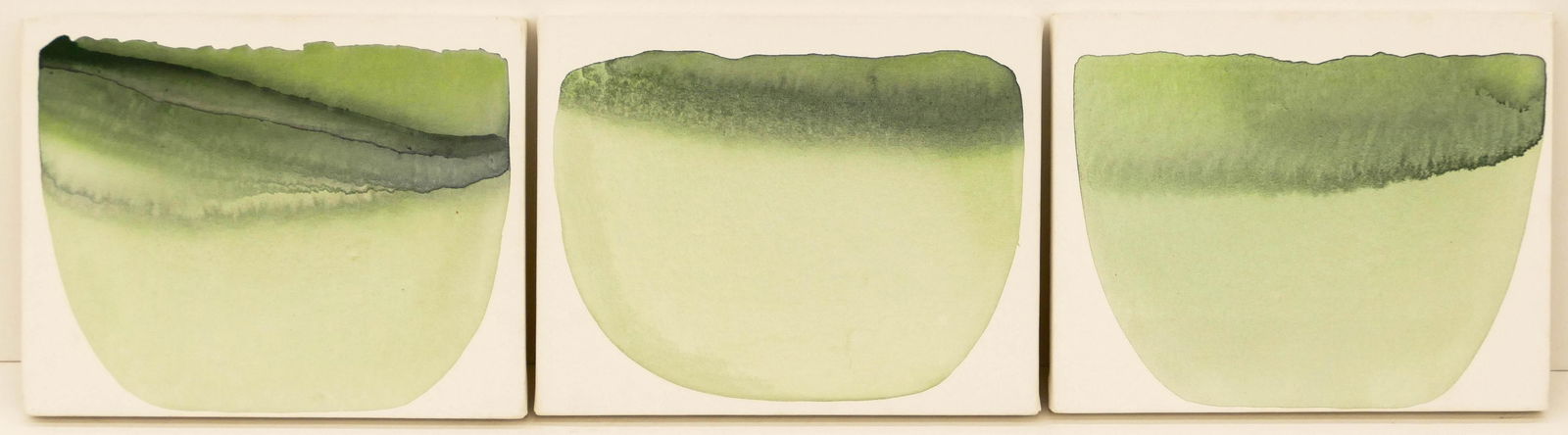 Robert Miller ''Near Tibet'' (Triptych) 1998 Oil (1 of 2)