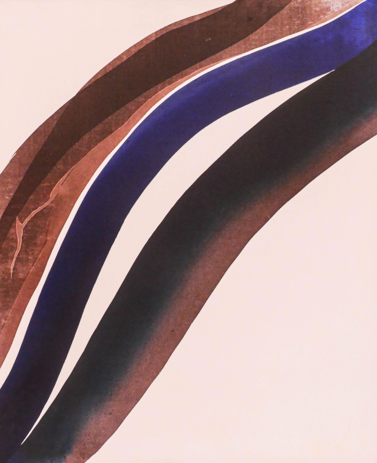 Paul Jenkins ''Phenomena Two Lights White'' 1963 Oil (1 of 4)