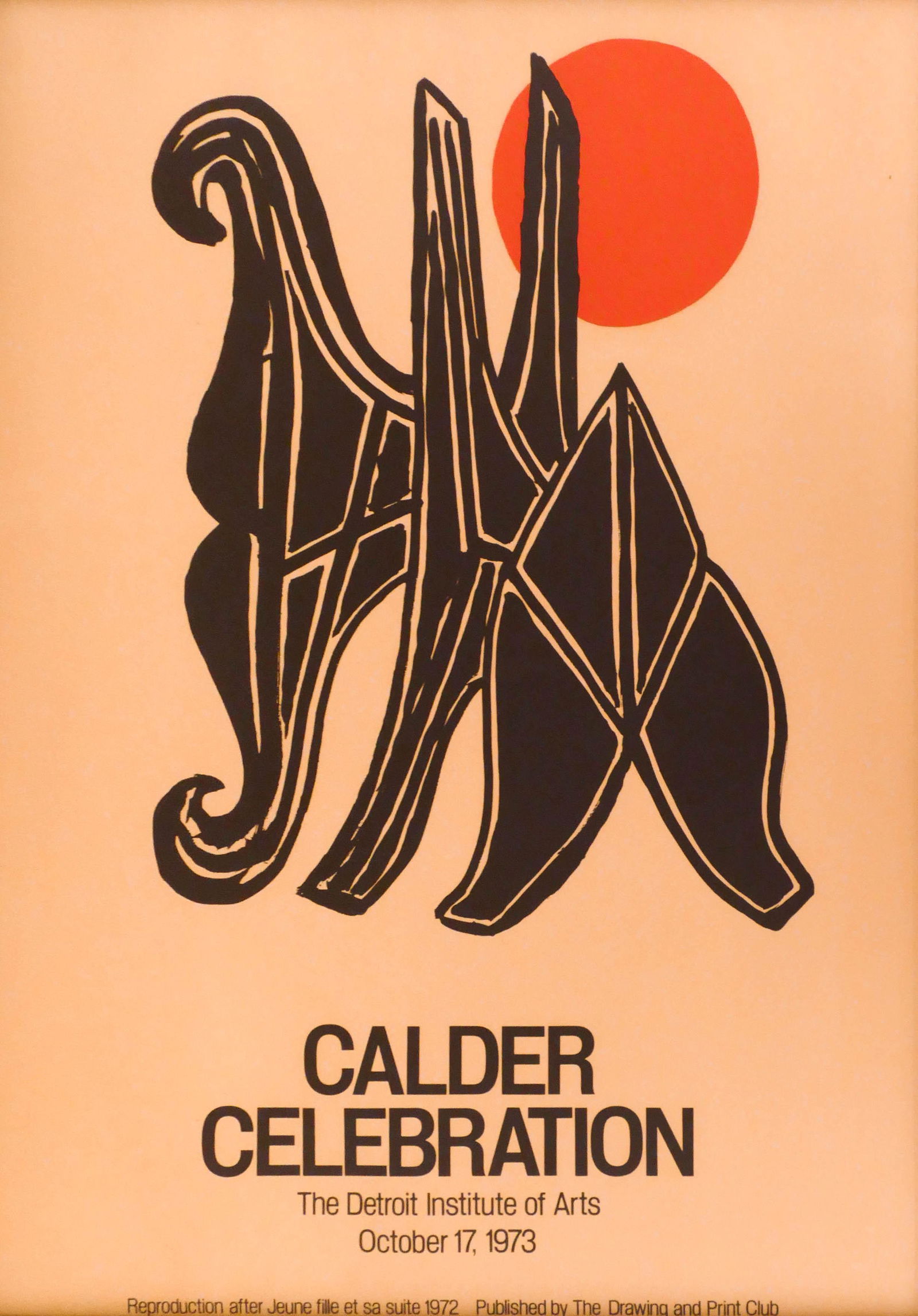 Alexander Calder ''Calder Celebration'' 1973 Poster (1 of 2)