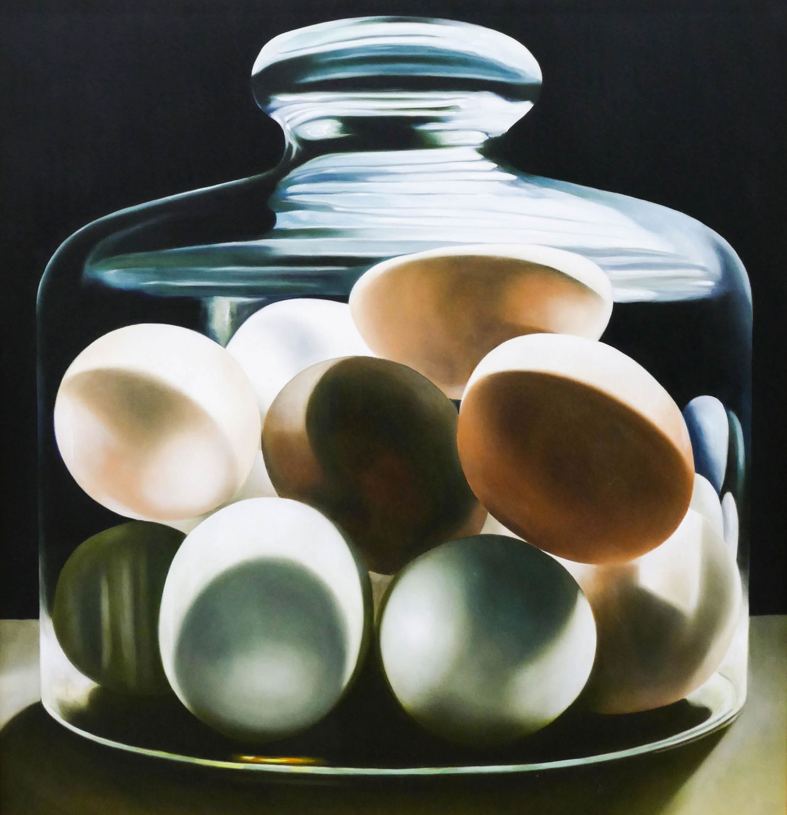James Tormey ''Dome of Light'' (Eggs) 2000 Oil (1 of 2)