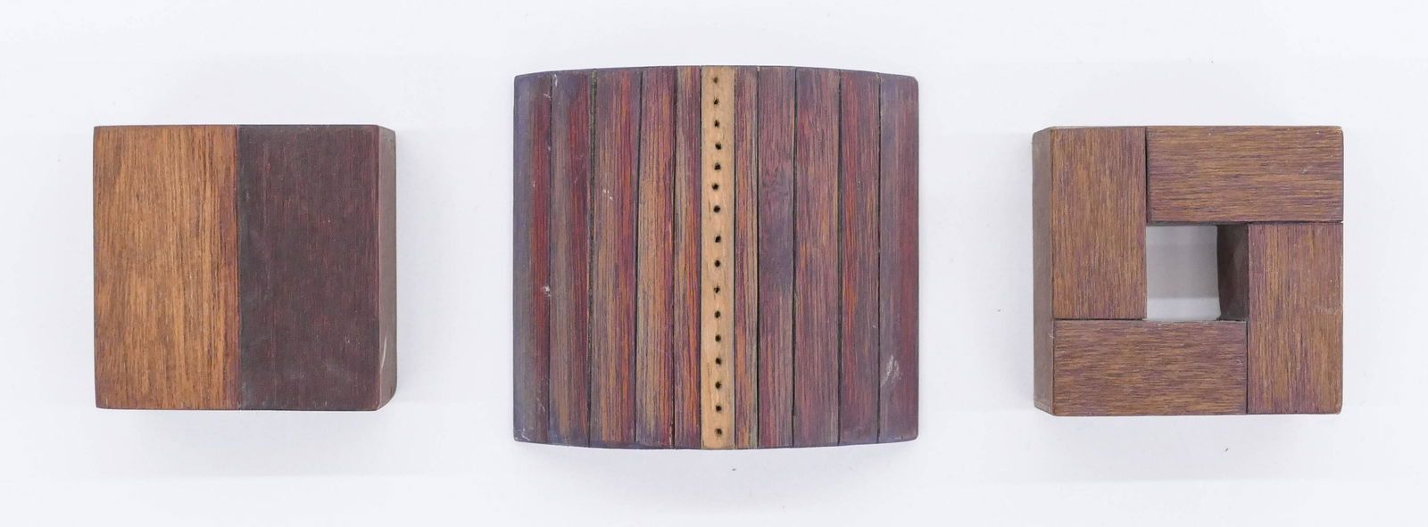 David French ''Carnival'' (Triptych) 1991 Painted Wood (1 of 2)