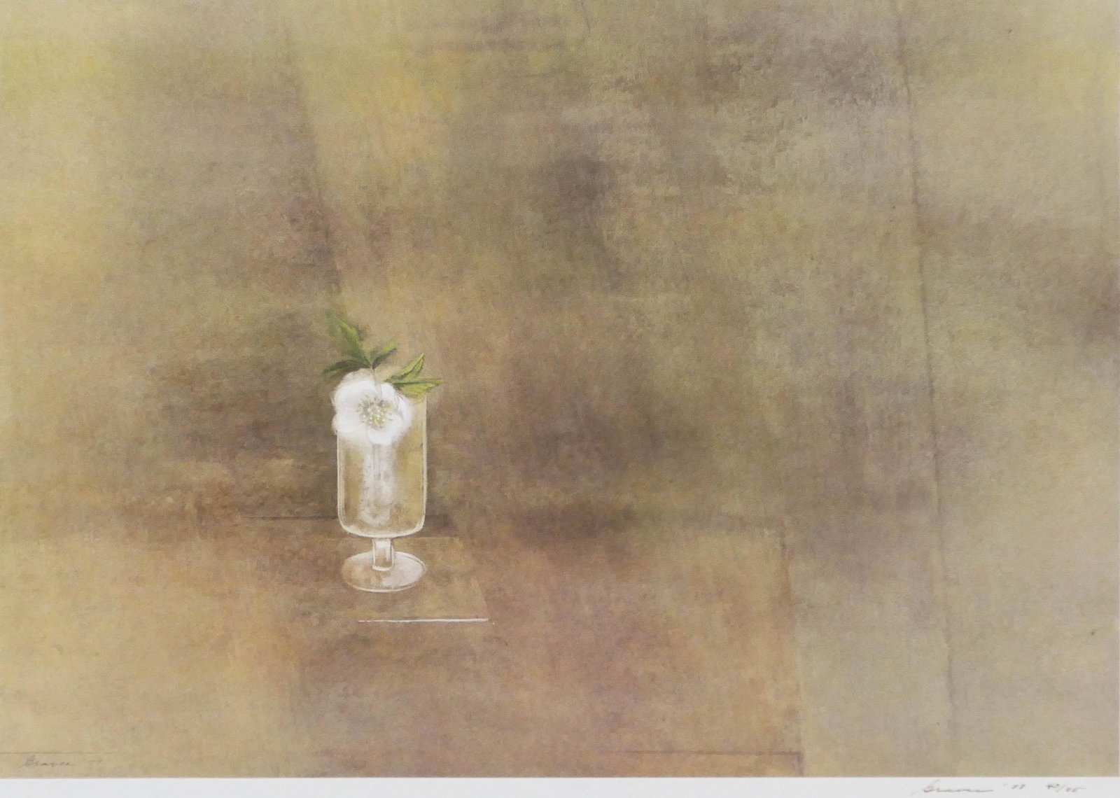 Morris Graves ''Winter Hellebore'' 1977 Signed (1 of 3)