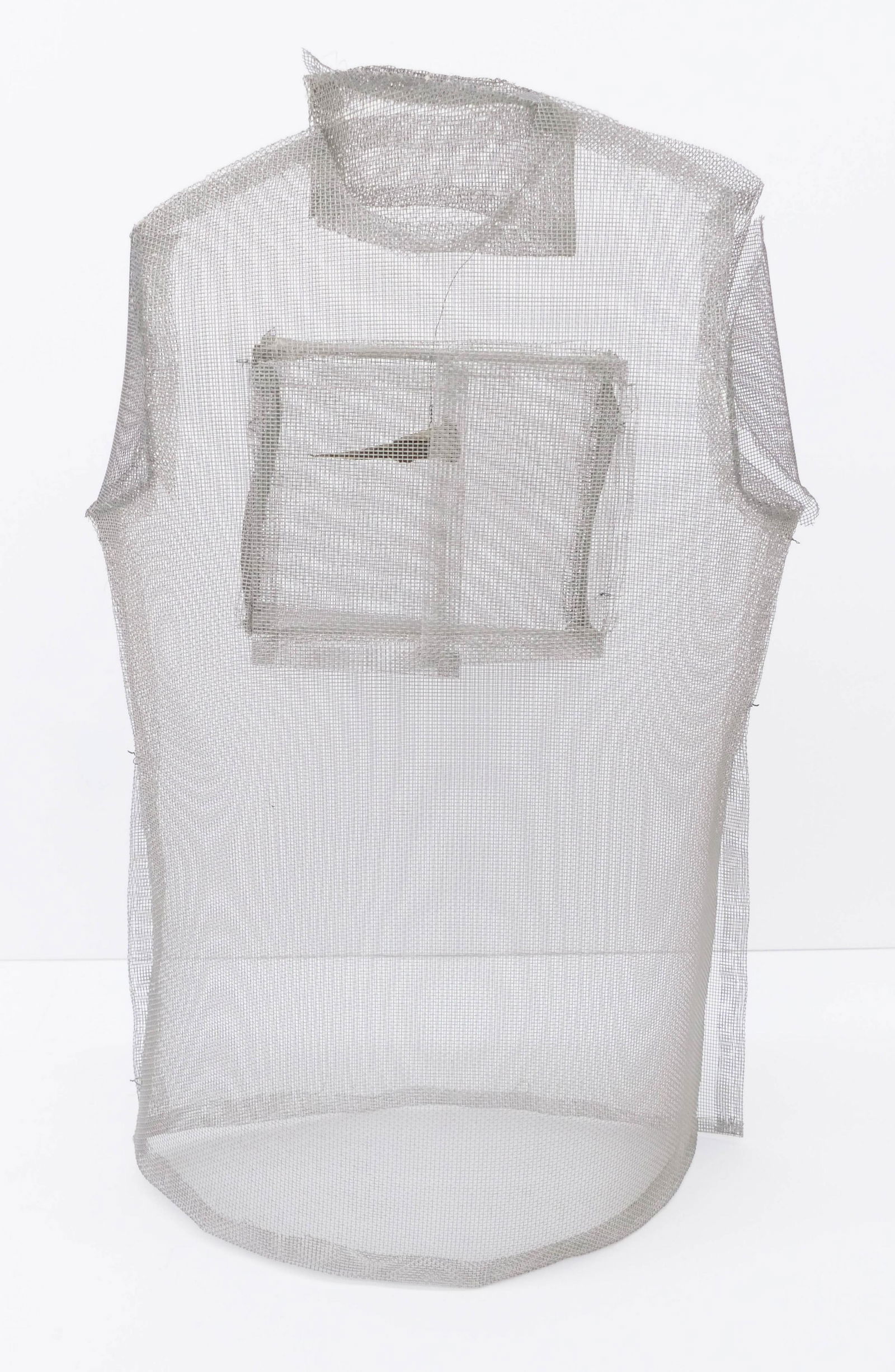 Elizabeth Sandvig ''Nailed Heart'' Wire Mesh Sculpture (1 of 1)