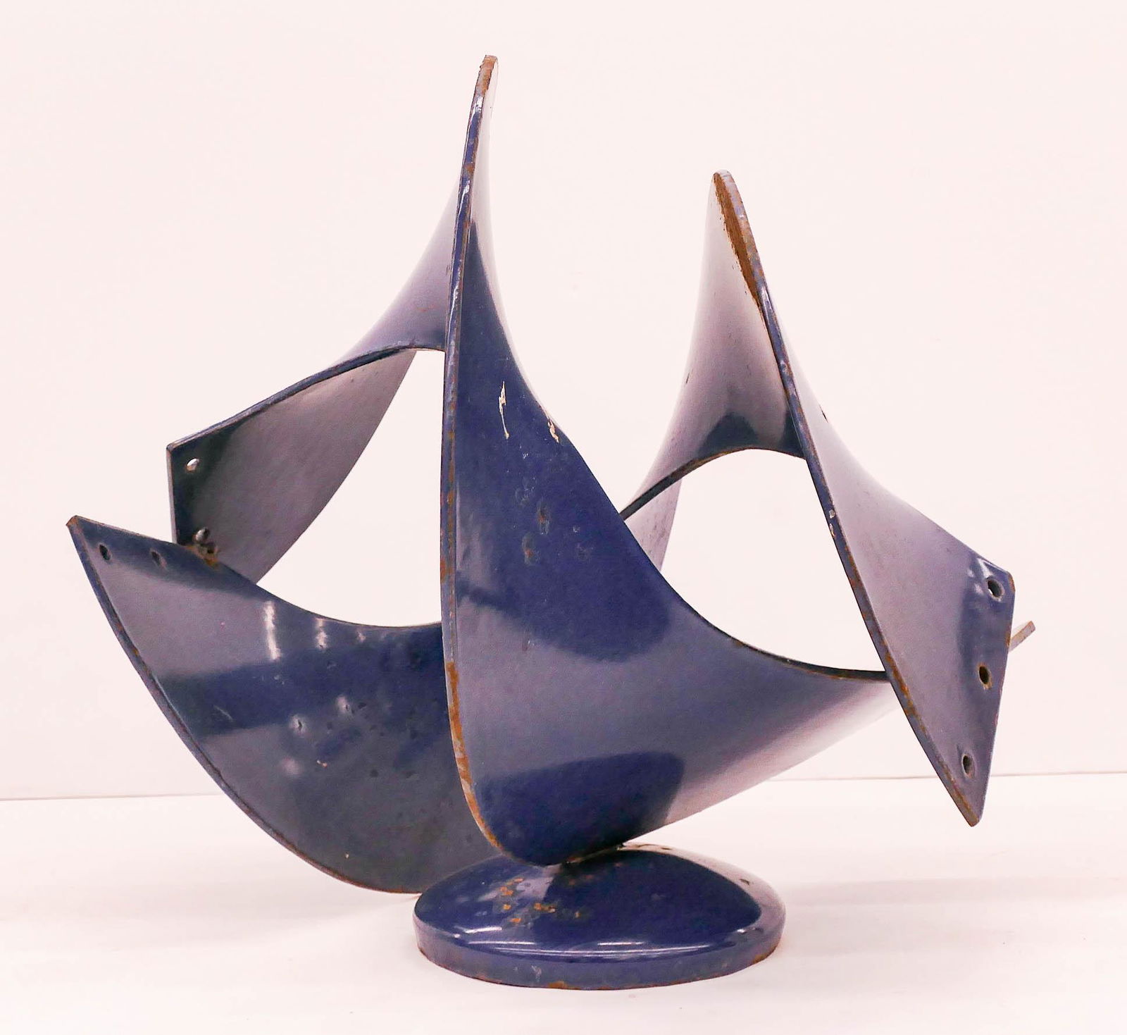 Charles Smith ''Spiral'' 1960's Sculpture (1 of 2)