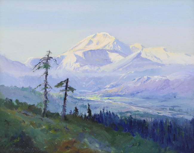 Sydney Laurence ''mount Mckinley Landscape'' 1920's