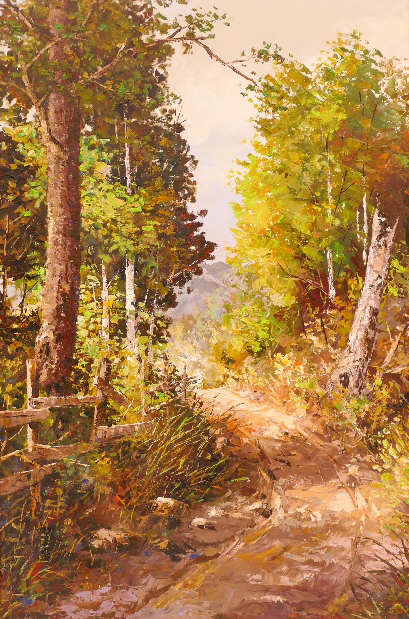 Jose Trinidad ''Forest Road'' Oil (1 of 2)