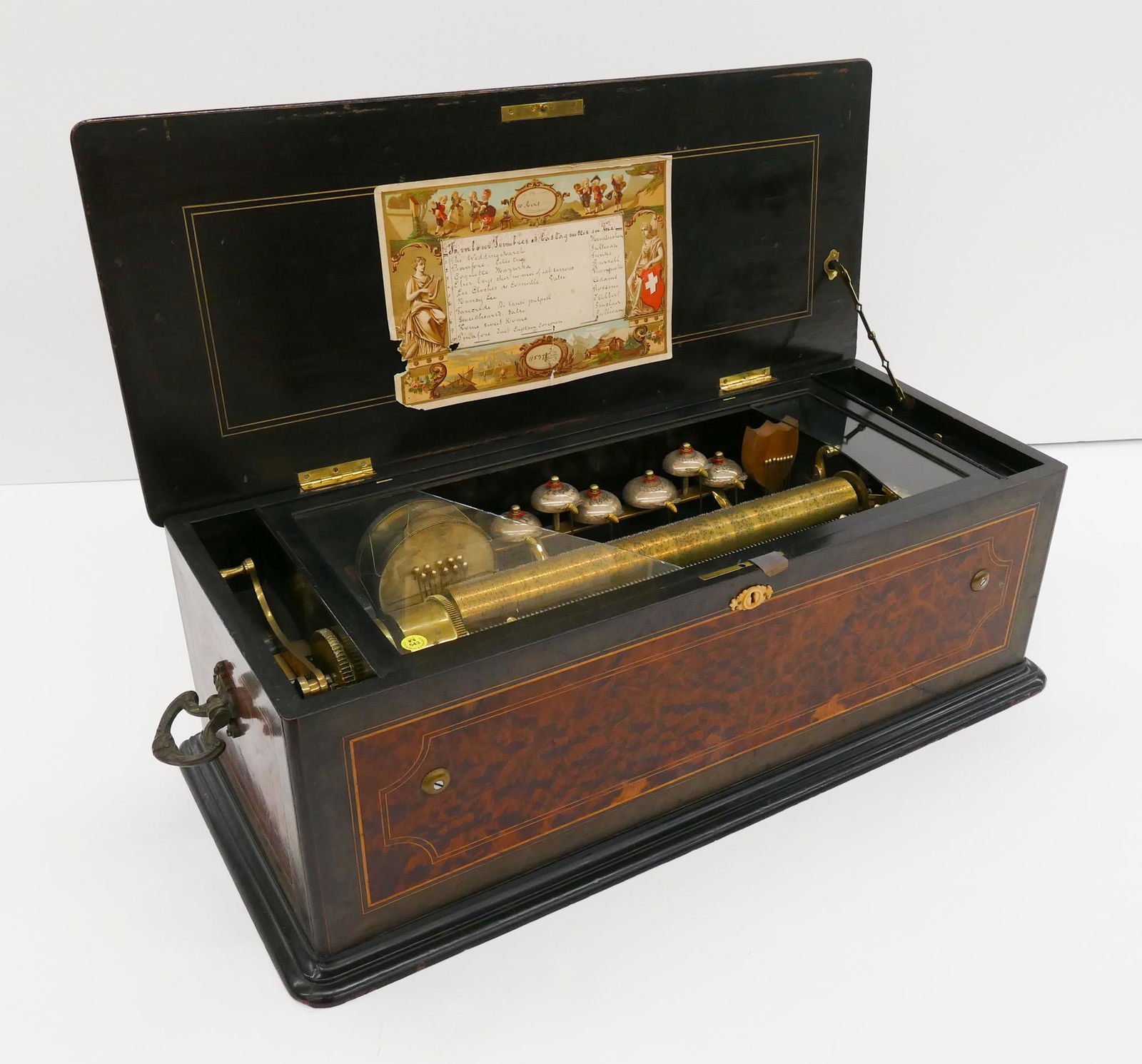 Paillard Swiss Orchestra Cylinder Music Box circa 1890 (1 of 13)