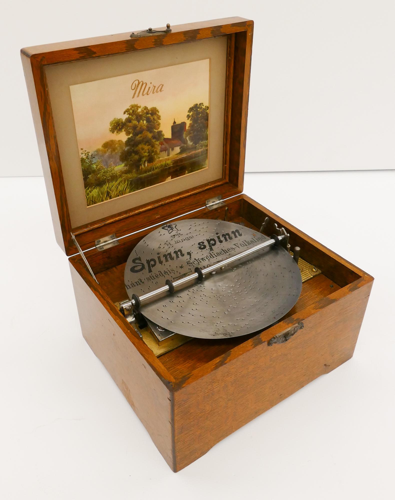Mira Small Tabletop Disc Music Box (1 of 8)