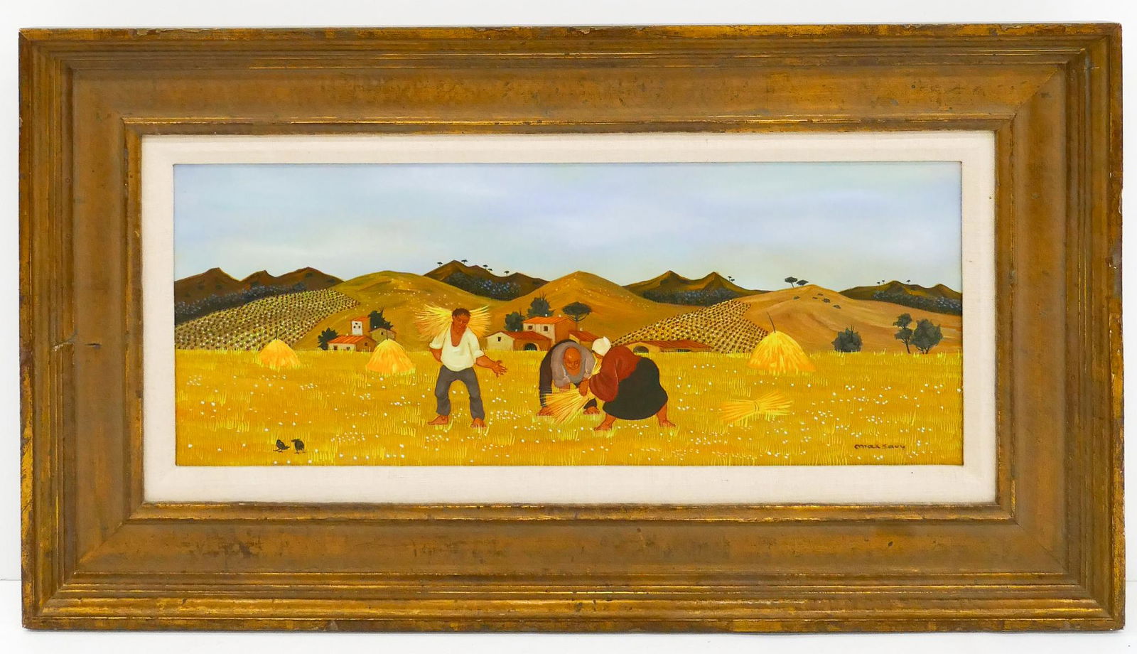 Max Savy Autumn Harvest Oil on Canvas (1 of 4)