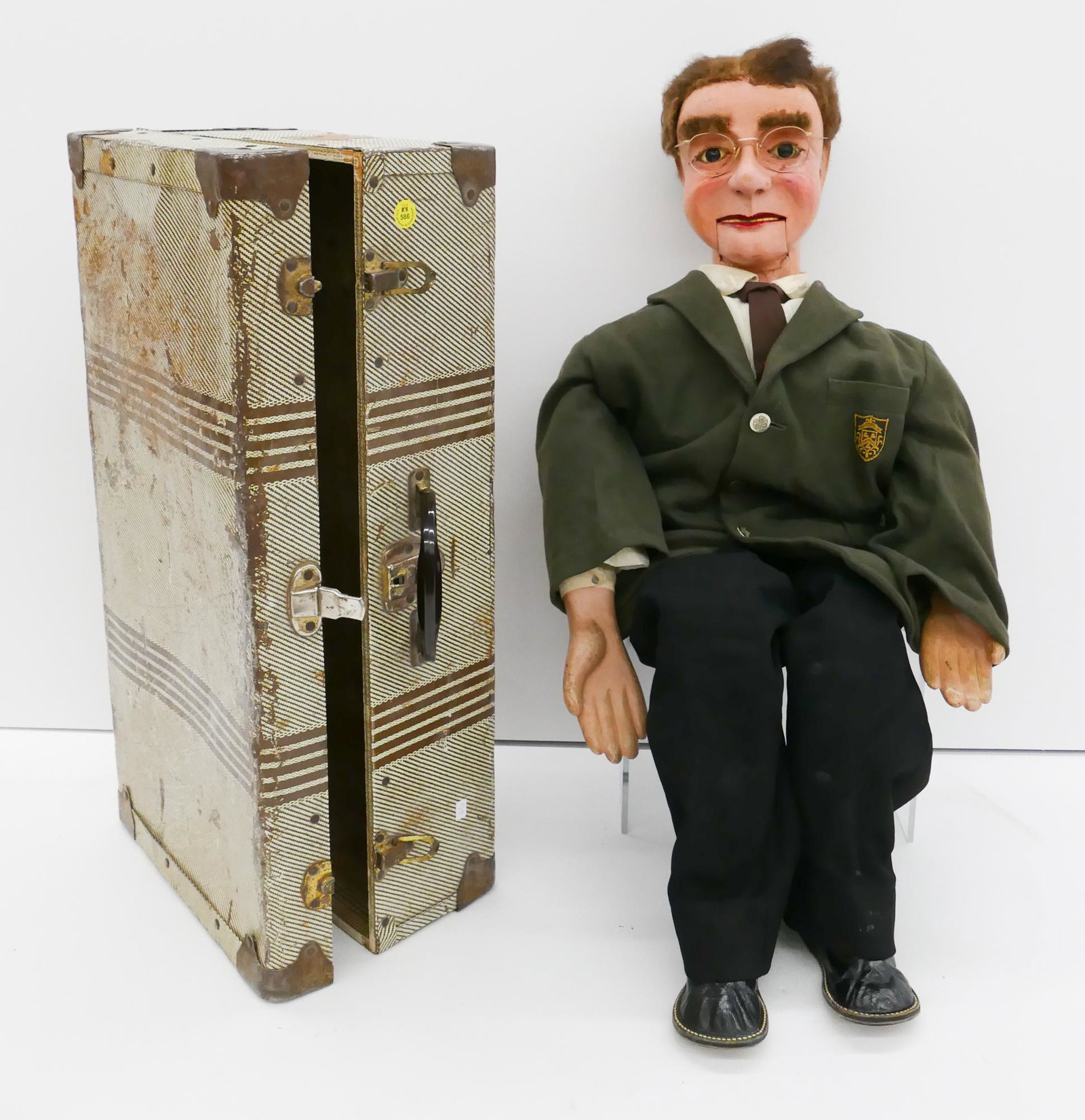 Antique Ventriloquist Dummy. Circa 1920/30's (1 of 9)